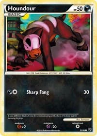 Houndour (53) - Undaunted - Pokemon card