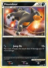 Houndour (54) - Undaunted - Pokemon card