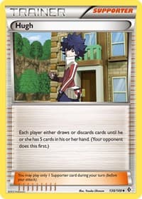 Hugh - Boundaries Crossed - Pokemon card