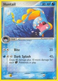 Huntail - EX Hidden Legends - Pokemon card