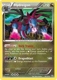 Hydreigon (97) - Dragons Exalted - Pokemon card