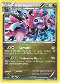 Hydreigon (98) - Dragons Exalted - Pokemon card