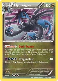 Hydreigon - Legendary Treasures - Pokemon card