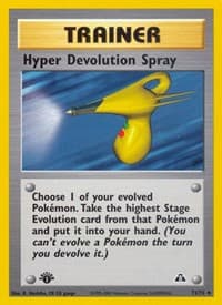 Hyper Devolution Spray - Neo Discovery - Pokemon card
