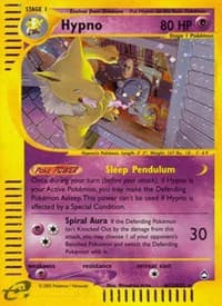 Hypno (H12) - Aquapolis - Pokemon card