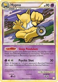Hypno - HeartGold SoulSilver - Pokemon card
