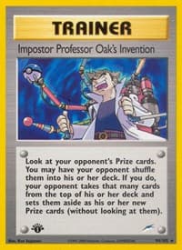 Impostor Professor Oak's Invention - Neo Destiny - Pokemon card