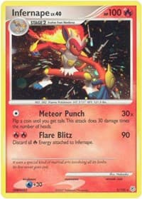 Infernape - Diamond and Pearl - Pokemon card