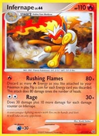 Infernape - Platinum - Pokemon card