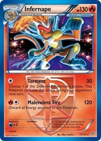 Infernape (Team Plasma) - Plasma Storm - Pokemon card