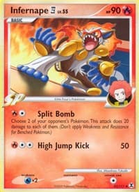 Infernape E4 - Rising Rivals - Pokemon card