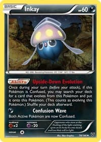 Inkay (74) - XY Base Set - Pokemon card