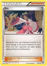 Iris - Plasma Blast - Pokemon card