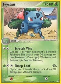 Ivysaur - EX Crystal Guardians - Pokemon card