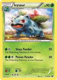 Ivysaur - Dark Explorers - Pokemon card