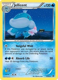 Jellicent - Next Destinies - Pokemon card