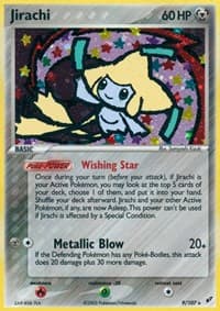 Jirachi - EX Deoxys - Pokemon card