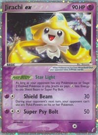 Jirachi ex - EX Crystal Guardians - Pokemon card