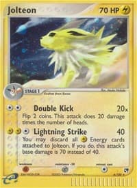 Jolteon - EX Sandstorm - Pokemon card
