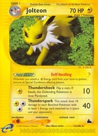 Jolteon (13) - Skyridge - Pokemon card