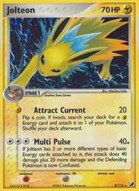 Jolteon - EX Unseen Forces - Pokemon card