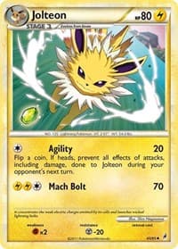 Jolteon - Call of Legends - Pokemon card