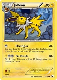 Jolteon - Dark Explorers - Pokemon card