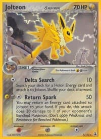 Jolteon (Delta Species) - EX Delta Species - Pokemon card
