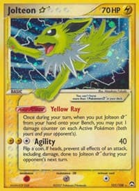 Jolteon Star - EX Power Keepers - Pokemon card