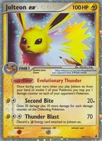 Jolteon ex - EX Delta Species - Pokemon card