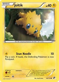 Joltik (44) - Black and White - Pokemon card