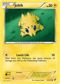 Joltik (45) - Black and White - Pokemon card