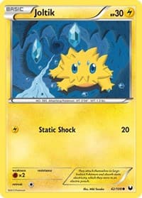 Joltik (42) - Dark Explorers - Pokemon card