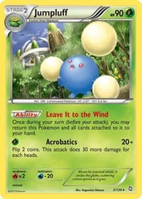 Jumpluff - Dragons Exalted - Pokemon card