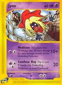 Jynx - Aquapolis - Pokemon card