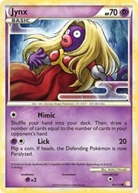 Jynx - HeartGold SoulSilver - Pokemon card