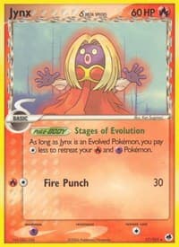 Jynx (Delta Species) - EX Dragon Frontiers - Pokemon card