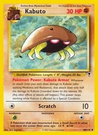 Kabuto - Legendary Collection - Pokemon card