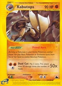 Kabutops (14) - Skyridge - Pokemon card
