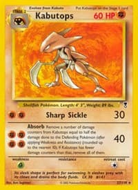 Kabutops - Legendary Collection - Pokemon card