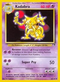 Kadabra - Legendary Collection - Pokemon card