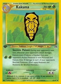 Kakuna - Neo Discovery - Pokemon card