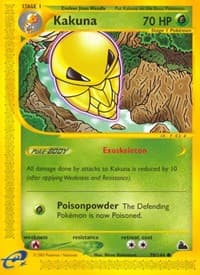 Kakuna - Skyridge - Pokemon card