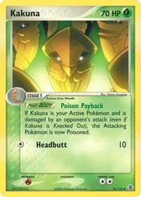 Kakuna - EX FireRed & LeafGreen - Pokemon card