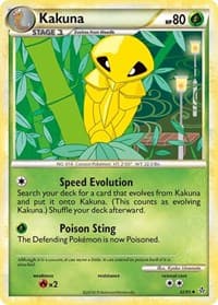Kakuna - Unleashed - Pokemon card