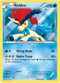 Keldeo (47) - Boundaries Crossed - Pokemon card