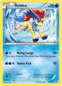 Keldeo (48) - Boundaries Crossed - Pokemon card