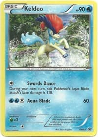 Keldeo - BW60 (Tinsel Holo) - Black and White Promos - Pokemon card