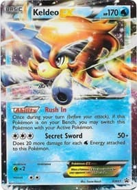 Keldeo EX - BW61 - Black and White Promos - Pokemon card