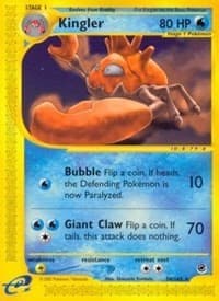 Kingler (50) - Expedition - Pokemon card